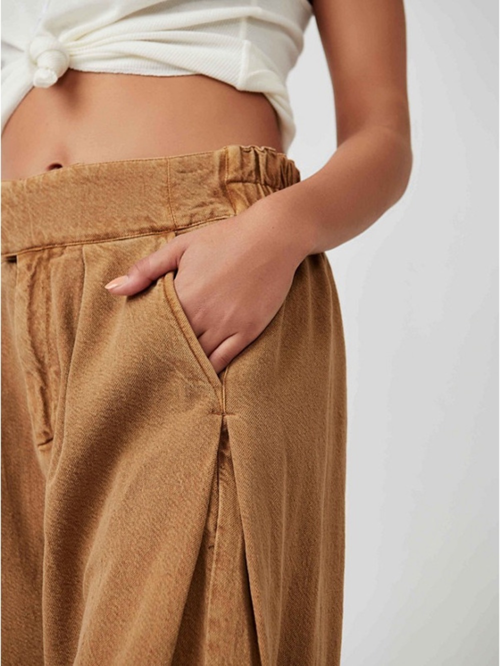 Free People Cool Harbor Wide-Leg Pants - Picture 4 of 11